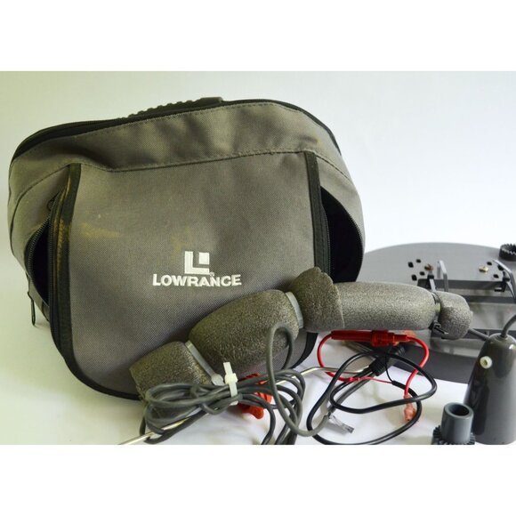 Lowrance PTI-WSU Ice Transducer w/ Depth Finder Case & Accessories - Picture 2 of 6